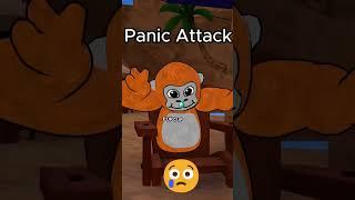 Drink Iced Coffee: Panic Attack  #gorillatag #animation #vr #shorts #jawclamps