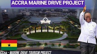 Ghana’s $10Billion Accra Marine Drive Project In Ghana Is Finally COMPLETING 