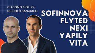 Nanophoria and Sofinnova, Flyted, Nexi, Yapily, Vita Accelerator - May 16, 2022