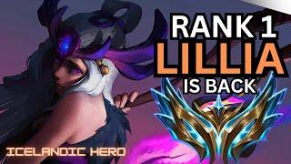 Rank 1 Lillia Returns To Stomp on Smurf - Challenger Jungle Gameplay