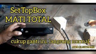 lagi dan lagi !!!! servis set top box STB Evinix mati total | pemula pasti bisa