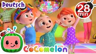 Das Discolied | CoComelon Deutsch | Cartoons und Kinderlieder