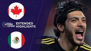 Canada vs. Mexico: Extended Highlights | CONCACAF Nations League Semi-Final | CBS Sports Golazo