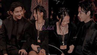 TaennieJennie (BLACKPINK) & Taehyung (BTS) • Black • [fmv]