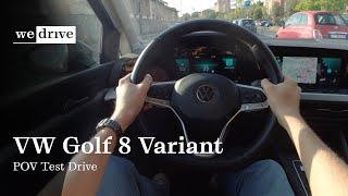 Volkswagen Golf 8 Variant | POV Test Drive