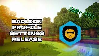 *BEST* Badlion Client Settings Profile for *PVP* | *FPS BOOST*  2024