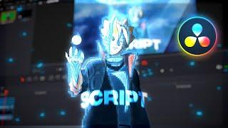 Squared Edges Like Script In Davinci Resolve