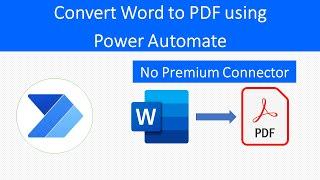 Convert Word to PDF using Power Automate