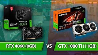 RTX 4060 vs GTX 1080 Ti