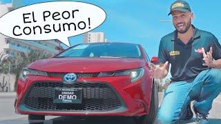 EL NEFASTO CONSUMO DEL TOYOTA COROLLA 2021