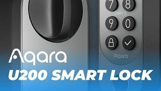 La más rápida NO necesita Hub! Con matter y Apple Home Key incluido Aqara U200 Smart Lock
