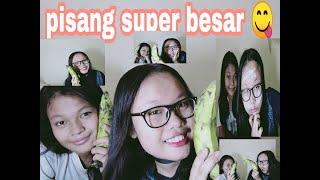 CHALLENGE MAKAN PISANG YANG SUPER BESAR 