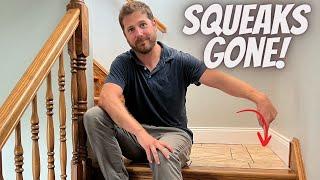 How To Fix Squeaky Stairs LIKE A PRO But DIY!