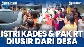 Buntut Istri Kades Ketahuan Selingkuh Dengan Pak RT di Kuningan, Keduanya Diusir dari Desa Datar