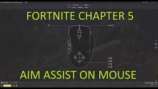 AIM ASSIST on MOUSE: Fortnite Chapter 5 config. Exponential updated. Gameplay at the end.