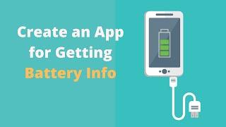How to make Battery Monitoring App in mit app inventor 2
