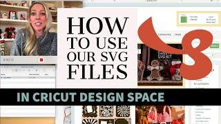 How to use our SVG files in Cricut Design Space