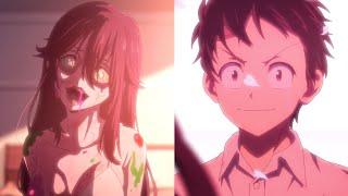 Akira confessing to his crush, Saori Ohtori | Zom 100: Bucket List of the Dead - Episode 1 ゾン100