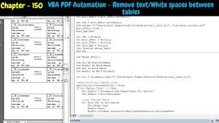 VBA PDF Automation - Remove text/white space from PDF page