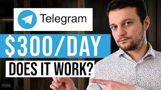 NEW NEW WAY To Make Money On Telegram | Work From Home (Remote Job)