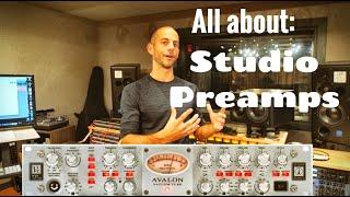 Studio Preamps Explained!   (2020)