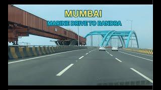 MARINE DRIVE TO BANDRA VIA MUMBAI COASTAL ROAD | OCTOBER 2024