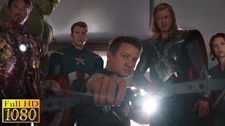 The Avengers (2012) - Avengers Catch Loki & Peoples Thanks to Avengers Scene (1080p) FULL HD