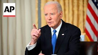 Biden calls for a constitutional amendment to end immunity for sitting presidents