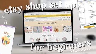 How to Set Up an Etsy Store for Your Digital Products: Step By Step Tutorial