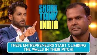 These Entrepreneurs Start Climbing The Walls In Their Pitch! | Full Pitch