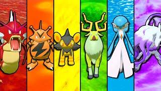 First To Get A Shiny Pokemon Rainbow Team Wins