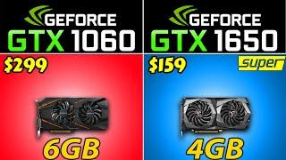 GTX 1060 vs. GTX 1650 Super | 1080p Gaming Benchmarks