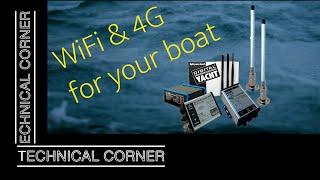 Wifi & 4G connection on your boat