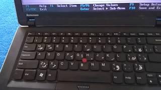 [Startup] Cara Setting BIOS n Instal Laptop Lenovo Thinkpad Tipe