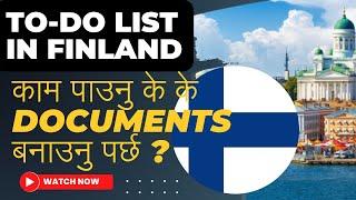 FINLAND STUDENT’S CHECKLIST: THINGS TO DO AFTER ARRIVAL IN FINLAND-Step-by-Step Guide and Tips