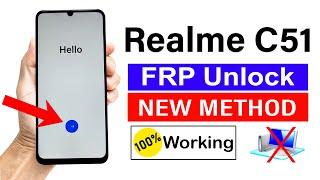 Realme C51 Gmail Account Remove | ANDROID 13 (Without pc)