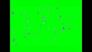 Green Screen Color Explosion Effect | Professional Green Screen |