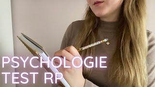 Persönlichkeitstest bei einer Psychologin  ASMR Roleplay auf Deutsch {soft-spoken}