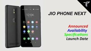 Reliance JioPhone Next Launch & JioPhone NEXT Price & Specifications! JIOPHONE NEXT prebooking