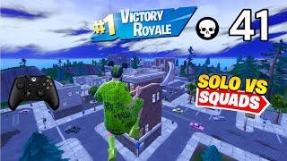 41 Elimination Solo Vs Squads Gameplay Wins (New! Fortnite Reload Xbox Controller)