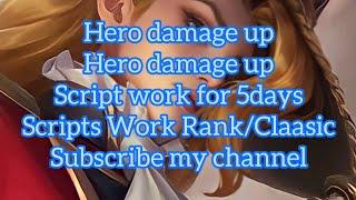 MOBILE LEGEND SCRIPT PAID HACK ALL HERO DAMAGEUP TERBARU2024