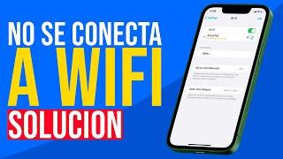 Mi iPhone NO SE CONECTA a WiFi (SOLUCIONES!)