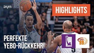 Highlights: BG Göttingen - NINERS Chemnitz I easyCredit BBL | Dyn Basketball