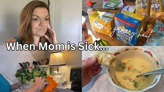 When Mom is Sick | Large Family Vlog