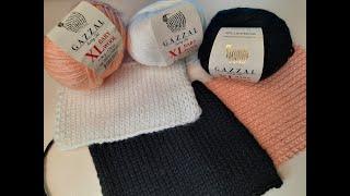 Обзор пряжи GAZZAL BABY WOOL XL