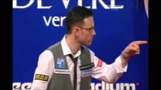 Paul Nicholson great 132 checkout to win the match - UK Open Darts 2009