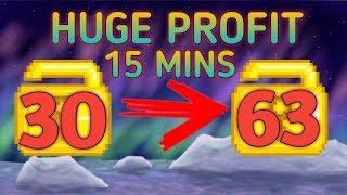 30 WLS TO 63 WLS | Growtopia - How To Profit #22