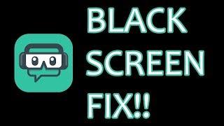 Streamlabs Black Screen Fix 2019 100% Working!**Must Watch**