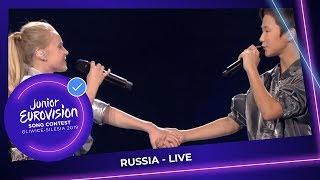 Russia  - Tatyana Mezhentseva and Denberel Oorzhak - A Time For Us - LIVE - Junior Eurovision