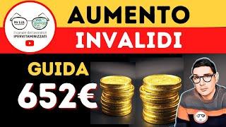 AUMENTO PENSIONI INVALIDI 652€ INCREMENTO AL MILIONE 2021 [GUIDA] IMPORTI REDDITI RIFORMA